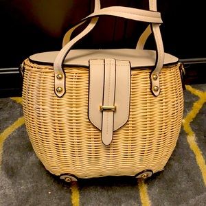 Tommy Bahama straw bag